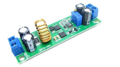 Регульований понижуючий модуль DC 6.5-60V to 1.25-30V 10А (15491)