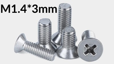 Гвинт для телефону M1.4*3 мм 2шт (15529)