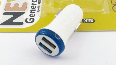 Автомобільний зарядний автозарядка 2*USB 5V 3.1A (15536)