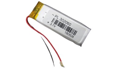 Акумулятор Li-Ion 3.7V 302060 400mAh MP3 MP4 GPS 3*20*60mm (15538)
