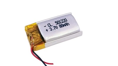 Акумулятор LiPo 501220 з платою захисту 3.7V 80mah (15564)