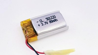 Акумулятор LiPo 501220 з платою захисту 3.7V 80mah (15564)