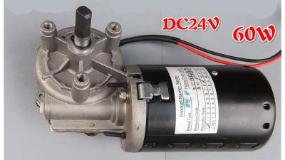 Двигун черв'ячного редуктора DC24V 50W висока потужність (15575)