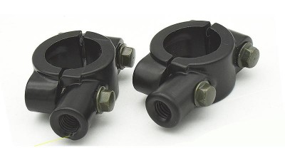 Кріплення на кермо електровелосипеда під фару дзеркало 10мм 2шт (15596)