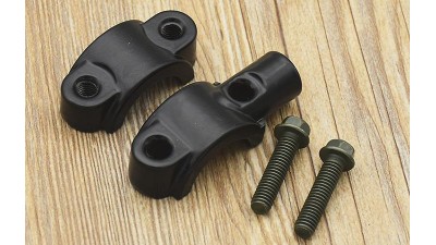 Кріплення на кермо електровелосипеда під фару дзеркало 10мм 2шт (15596)