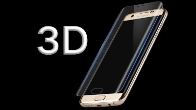 Захисне скло дисплея 3D Samsung S7 Edge (15602)