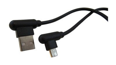Кабель зарядки телефону планшета силіконовий кутовий VPB USB to micro (15623)