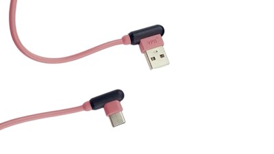 Кабель зарядки телефону планшета силіконовий кутовий VPB USB to Type C (15624)