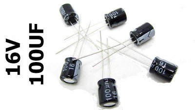 Конденсатор електролітичний 16V 100uF 6*7mm (15658)
