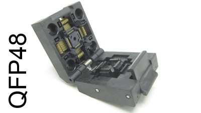 Адаптер для програмування мікроконтролерів QFP48 IC FPQ-48-0.5-06 (15670)