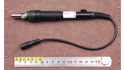 Електричний паяльник з регульованою температурою T12 DC 12-24V 72W (15687)