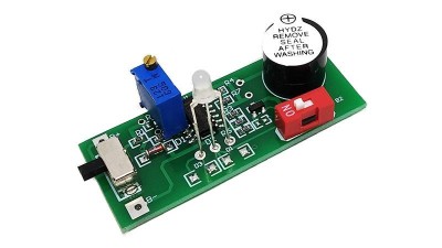 Звуковий сигналізатор розряду літієвих акумуляторів 2S-7S 6.5V-30V (15705)