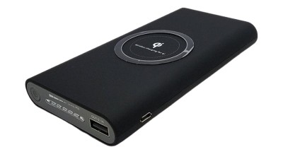 Power Bank Qi павербанк з бездротовою зарядкою 5V 2A ємність 10000mAh (15707)
