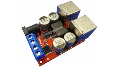 Понижуючий перетворювач USB 8-35V to 5V 8A сонячна зарядка (15718)