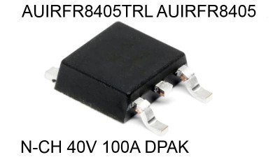 Транзистор AUIRFR8405 AUIRFR8405TRL МОП-транзистор N-CH 40V 100A (15766)