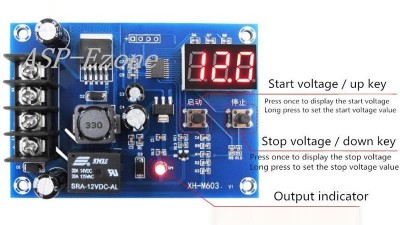 Модуль управління зарядом XH-M603 12-24V HW-632 (15790)
