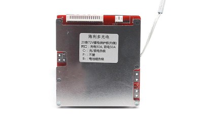 Плата захисту акумулятора BMS Li-Ion 20S 72V 50A (15793)