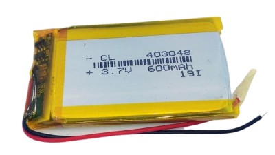 Акумулятор LiPo 403048 600mAh з платою захисту MP3 плеєра гарнітури (15803)