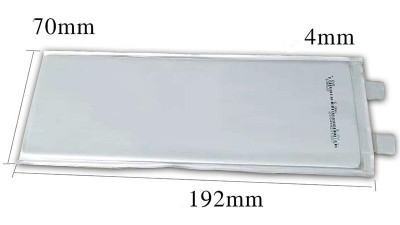 Акумулятор Li-Ion EVE 3.7V 5000Ah 4C 192*70*4mm (15810)