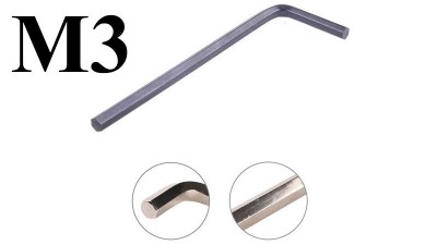 Ключ шестигранний шестигранник M3 М3 під 3D-принтер (15814)