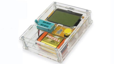 Корпус LCR-T4 для тестера RLC ESR акриловий прозорий (15817)