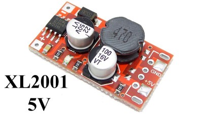 Понижуючий перетворювач XL2001 8-45V to 5V 2A (15867)