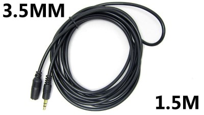 Подовжувач аудіо кабель 3.5мм Jack 1.5м (15886)