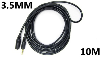 Подовжувач аудіо кабель 3.5мм Jack 10м (15889)