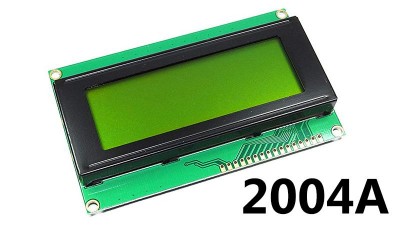 LCD РК дисплей зелений 2004a HD44780 Arduino (15898)