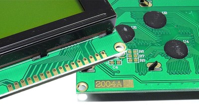 LCD РК дисплей зелений 2004a HD44780 Arduino (15898)