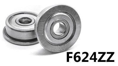 Підшипник фланцевий F624zz для 3D-принтера станка ЧПУ (15903)