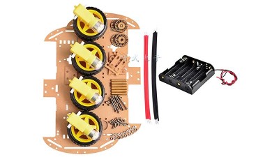 Акриловий набір Arduino Car Kit Acrilic (15912)