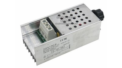 Потужний тиристорний електронний регулятор 220V 10kW 10кВт (15919)