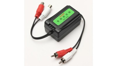 Автомобільний аудіо фільтр SS-002 шумовий фільтр 12V (15922)