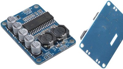 Компактний готовий моно підсилювач на TDA8932 35Вт D-класу (15929)