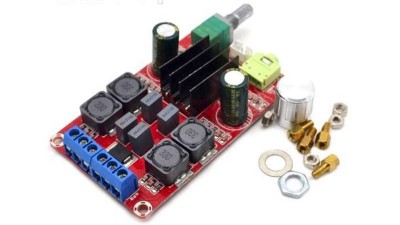 Стерео підсилювач УНЧ 2*50W цифровий підсилювач TPA3116D2 24V D-класу (15931)