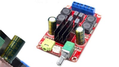 Стерео підсилювач УНЧ 2*50W цифровий підсилювач TPA3116D2 24V D-класу (15931)