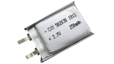 Акумулятор LiPo 502030 250mah плеєра MP3 MP4 MP5 (15960)