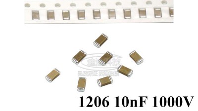 Конденсатор керамічний SMD 1206 10nF 1000V 1kV (15968)
