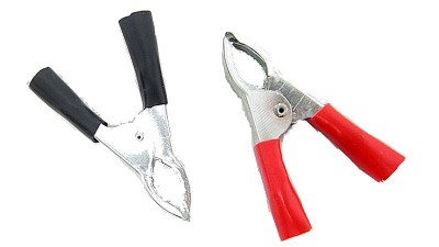 Алігаторних затиск проводів клеми крокодили пара 15A 2шт (15980)