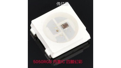 Адресний світлодіод SMD WS2812B 5050 RGB з піксельною адресацією (15984)