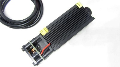 Лазерний модуль з драйвером і вентилятором 3pin PWM 450nm 3.5W (15987)