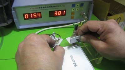 Високострумний акумулятор LiPo 3.7V 45C 406888XP 1800mah 45g (15996)