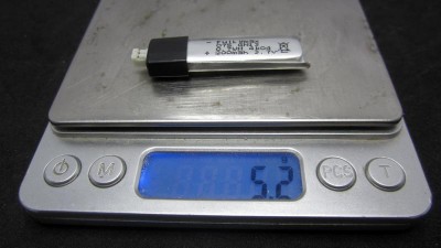 Високострумний акумулятор LiPo 3.7V 20C 551146 200mah 5.2g (16011)