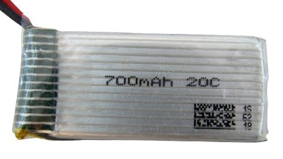 Високострумний акумулятор LiPo 3.7V 20C 802351 700mah jst 19.5g (16012)