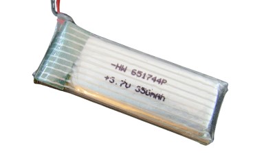 Високострумний акумулятор LiPo 3.7V 20C 702036 651744 350mah molex 8.1g (16018)