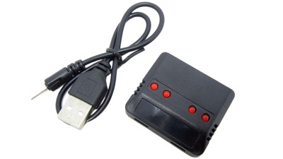 Зарядний пристрій Li-Po 3.7V Molex 5in1 USB Molex 4 cells (16021)