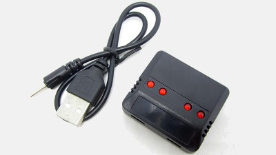 Зарядний пристрій Li-Po 3.7V Molex 5in1 USB Molex 4 cells (16021)