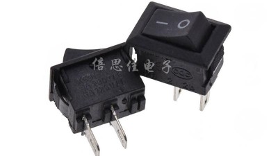 Перемикач дві позиції KCD11 10*15мм 3A 250V два контакти (16038)