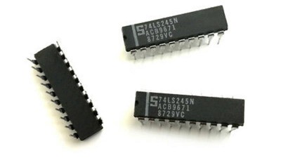 Мікросхема стандартної логіки 74LS245N шинний формувач неинвертирующий (16062)